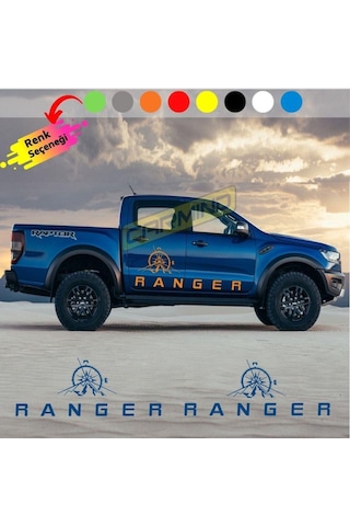 Ford Ranger Pusula Off Road Oto Sticker Set