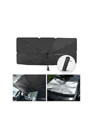 Araba Ön Camı Güneşlik Şemsiyesi, Dayanıklı Çelik Yapı Ve Katlanabilir Güneşlikler İçin Kolay Saklama Özelliğiyle Gizlilik Artırıcı Diğer