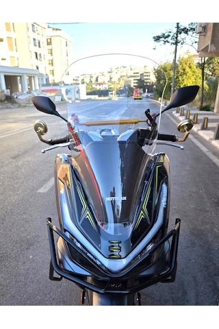 Motocam Honda Pcx Ön Cam 2025-2026 Model 66cm Şeffaf Renkli 4mm