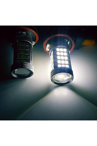 Femex H8/11- 9w- Sis Farları İçin Led Ampul 2835chip Beyaz Mercek