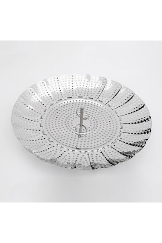 Paslanmaz Buharda Sebze Haşlama Pişirme Aparatı