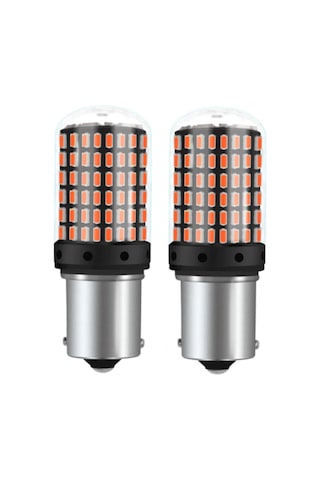 Çift Duy Led Pr21/5w Bay15d 144 Ledli Kırmızı 2 Adet