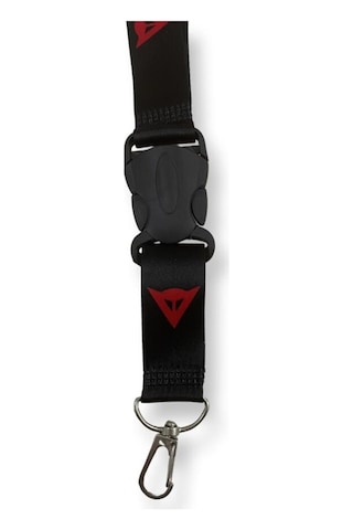 Dainese Logolu Siyah Ve Kırmızı Baskılı Boyun Askısı