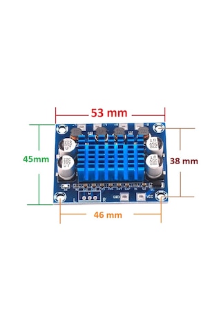 2X30 Watt Tpa3110 Amfi Devresi Dijital Amplifikatör 2X30W Xh-A232