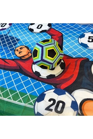 Vur Yapıştır Çocuk Futbol Hedef Oyunu Cırt Cırtlı Kaleci Puanlı Skor Panosu Ve Top Seti Ev İçi
