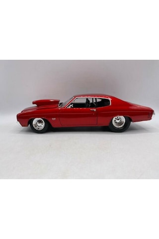 Welly 1970 Chevrolet Chevelle Pro Street Kırmızı 1 18 Model Araba