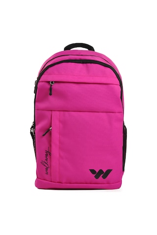 Pembe Unisex Okul Çantası Combat Sırt Çantası Pembe