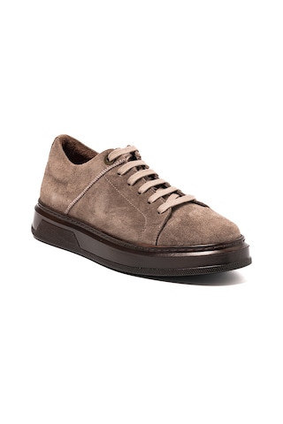 Vizon Süet Sneaker Erkek Ka-c26401 John May Munıh Shoe