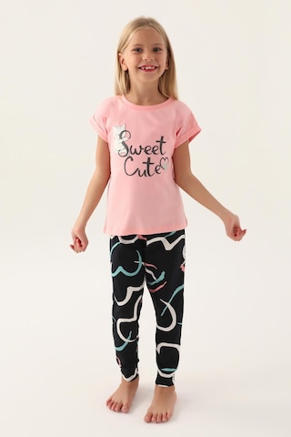 Roly Poly 3399 Garson Sweet Kız Çocuk Pijama Takımı 001