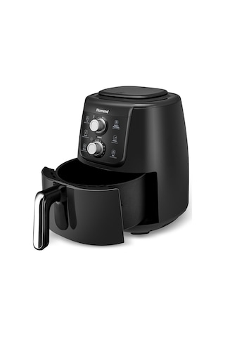 Homend Airfryday 2509H Siyah Silver Çelik Hazneli 4 Lt