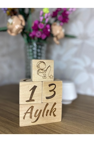 Bebek Anne Hatıra Anı Küpleri İsimsiz Lazer Baskı 4 Parça