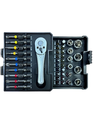 Nt 41 Parça 1/4'' S2 Bits Ve Cr-v Lokma Seti