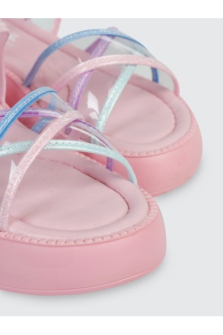 Civil Girls Kız Çocuk Sandalet 32-36 Numara Pembe Pembe