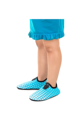 Kiko Kids Point Havuz Plaj Kız Çocuk Deniz Ayakkabısı 7514 Mint Yeşili - Beyaz Mint Yeşili - Beyaz