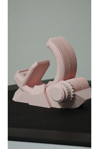 Morfem3d Pembe Ayarlanabilir Cep Telefonu Standı Masaüstü Telefon Tutucu