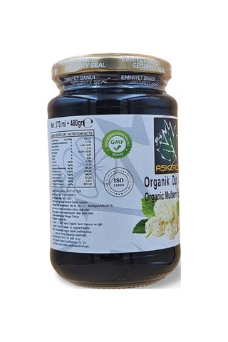 Aşıkzade Organik Dut Özü 370 ML