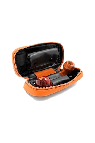 Rattray's Barley Pipe Bag 1 Taba Deri Pipo Çantası 126760