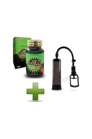 Hızlı Express V-Gold V-Pills Gold Barkod Sorgulamalı + Penis Vakum Pompası