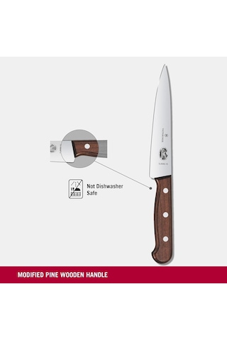 Victorinox 5.2000.15rad 15cm Şef Dilimleme Bıçağı, Çam Ağacı Çok Renkli