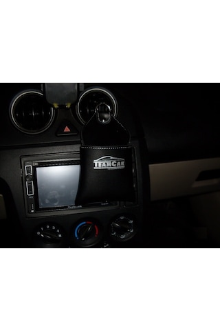 Teamcar Araç Içi Düzenleyici Deri Kese Sarı Telefonluk Kartlık Ka