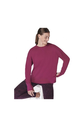 Sweaty Betty After Class Longlıne Sweatshırt Kırmızı