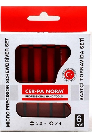 Saatçi Tornavida Cerpa Norm 6lı