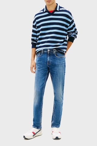 Tommy Jeans Erkek Kot Pantolon Dm0dm22960 1a5 Mavi Mavi