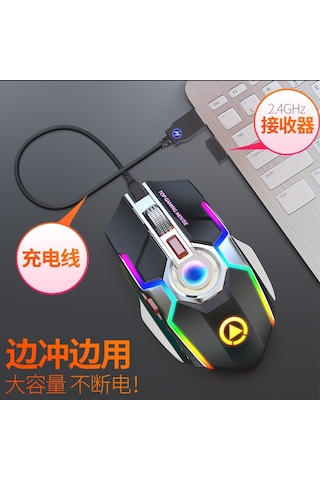 Cbtx Silver Eagle A5 Kablosuz RGB Mause