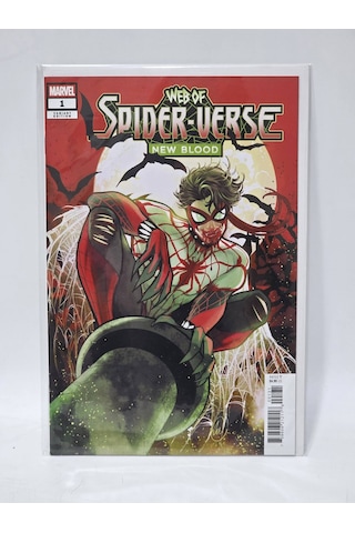 Web Of Spider-verse New Blood 1 Lucas Werneck Variant İngilizce Çizgi Roman