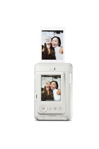 Instax Mini Liplay Misty White 20'li Film Ve Çantalı Fotoğraf Makinesi