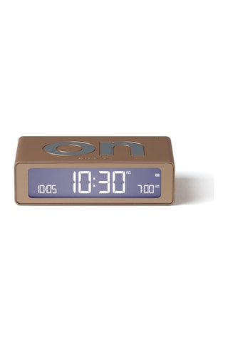 Lexon Flip Mini Şarj Edilebilir Alarm Saat Dore Altın