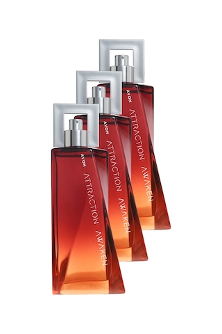 Avon Attraction Awaken Erkek Parfüm EDT 3 x 75 ML
