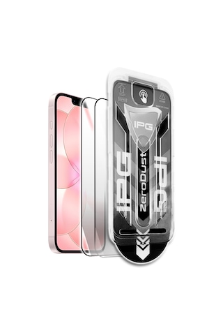 Ipg Zero Dust Apple İphone 17e Uyumlu Otomatik Toz Temperli Cam 2 Adet . Aplikatör İle Kabarcıksız Ve Kolay Montaj, Parmak İzi Tutmayan 9h Çizilmez Yüzey