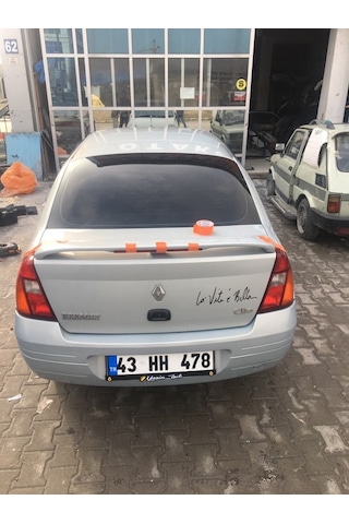 Renault Clio 2 Sedan Işıklı Spoiler -