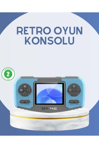 Ceylan Adam Çocuklara Özel Retro Oyun Konsolu Portatif Eğlence Cihazı