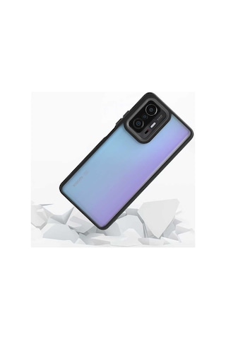 Xiaomi Redmi Note 12 Pro 4g Kılıf Flora Sert Silikon Arkası Cam Şeffaf