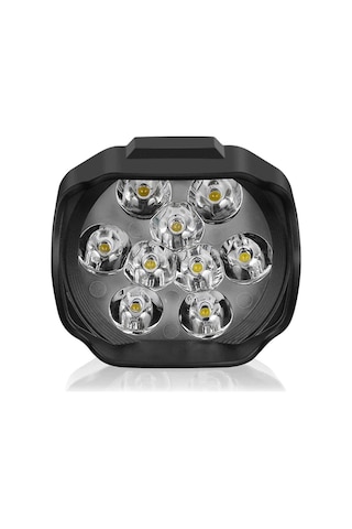 Motosiklet Sis Far 9 Led Sis Drl Lamba Scooter Atv Motosiklet 2 Adet Oto Çizgi