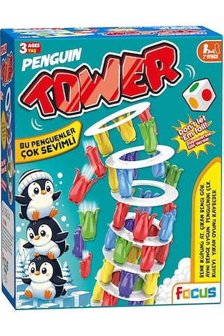 Penguen Tower Denge Oyunu 5 Adet