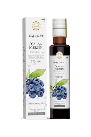 İmmunat Yaban Mersini Sıvı Ekstraktı 250 ML
