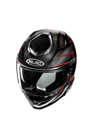 Hjc Rpha71 Carbon Cano Mc1 Kapalı Kask Beyaz - Kırmızı - Siyah