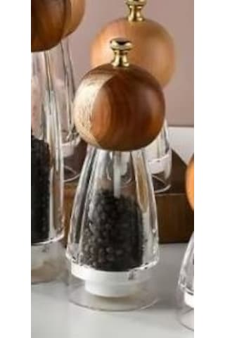 Rossel Premium 1 Adet Lüx Ahşap Akrilik Baharat -1361