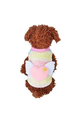 Köpek Ve Kedi İçin Kıyafet Rainbow Polar Sweat Kostüm