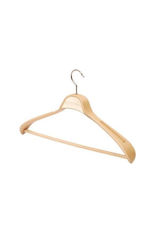 20 Adet Yüksek Kalite 48 CM Ahşap Askı Ceket Askısı Elbise Askısı Ahşap
