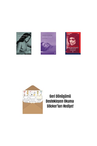 Vurgulanan Yer + Satürn Yıldızı Altında + Bilinç Tene Kuşanınca + Okuma Sticker'ları