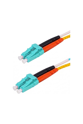 Alfafonet Lc/pc-lc/pc Multimode Om3 Dupleks 2 Metre Fiber Patch Cord