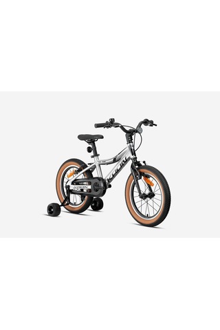 Kron Xc50 16 Jant Çocuk Bisikleti Alüminyum Kadro V-fren 4-7 Yaş Gümüş