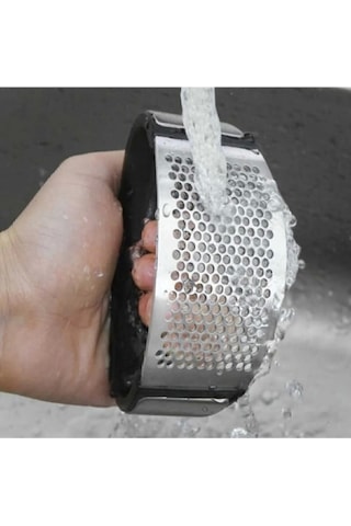 Paslanmaz Çelik Sarımsak Ezici Presi Parçalayıcı Doğrama Aleti Çok Renkli