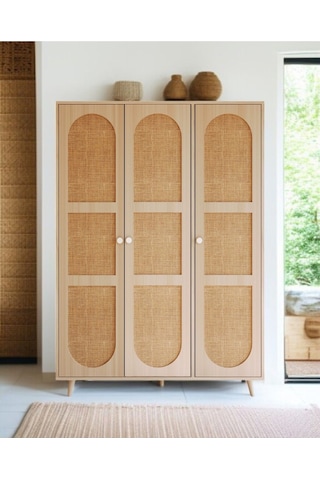 Floradesign Bali Bohem Jüt 3 Kapaklı Gardırop