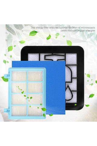Philips Uyumlu FC 9351 PowerPro City Filtre Seti