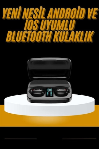 Kablosuz Dijital Göstergeli Çağrı Cevaplayabilen Tws 5.0 Bluetooth Kulaklık - Diğer